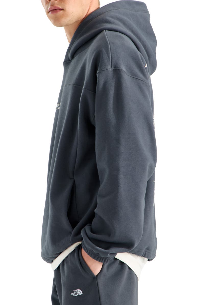 The North Face Places We Love - Aconcauga Pullover Hoodie, Alternate, color, Anthracite Grey