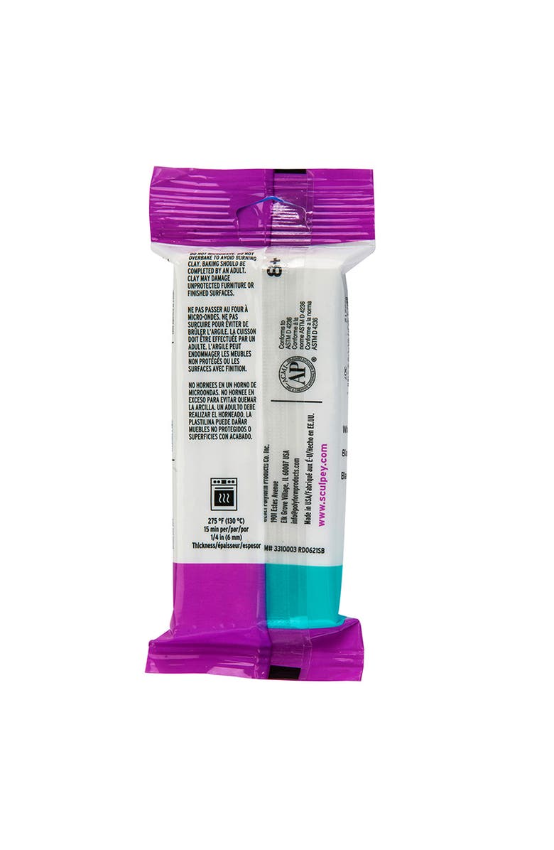 Sculpey Polymer Clay Translucent 8oz, Alternate, color, Multicolored