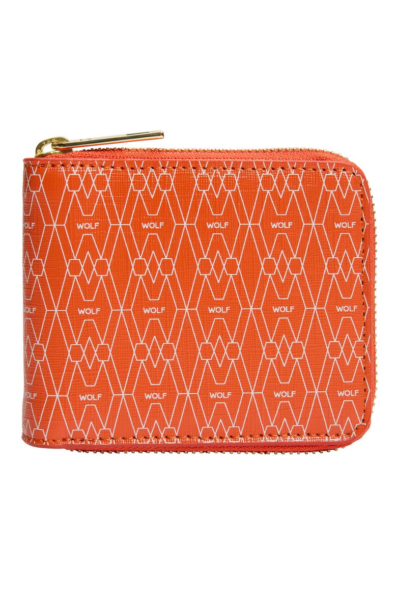 Signature Zip Wallet, Main, color, Orange