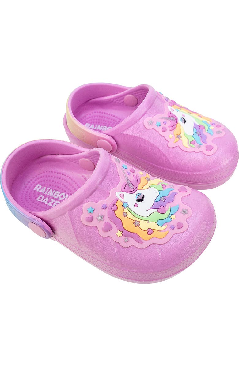 RAINBOW DAZE Unicorn Clog, Alternate, color,