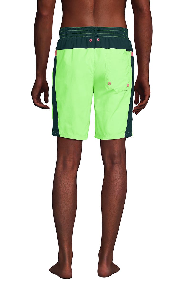 Lands' End 9" Volley Swim Trunks, Alternate, color, 