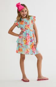Beach Riot Kids' Little Honey Floral Dress