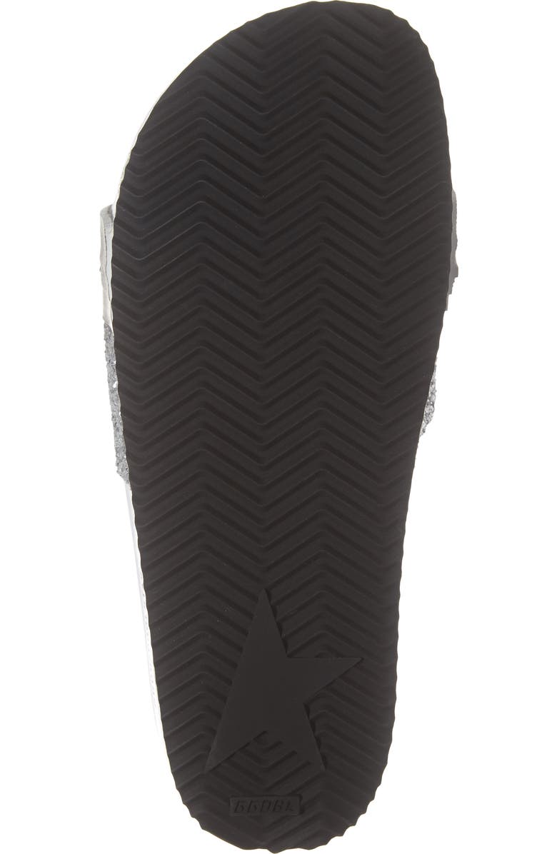 Golden Goose Glitter Poolstar Sport Slide, Alternate, color,