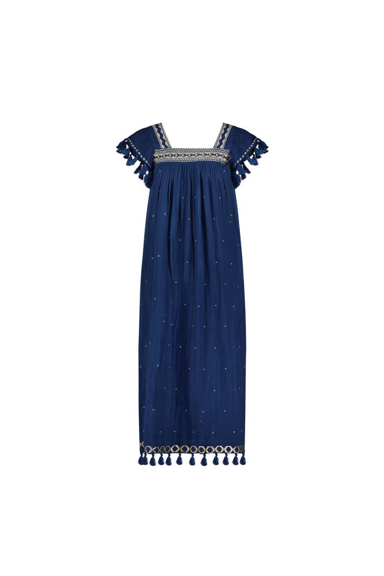 Maxi Sandrine Womens Dress, Main, color, Blue