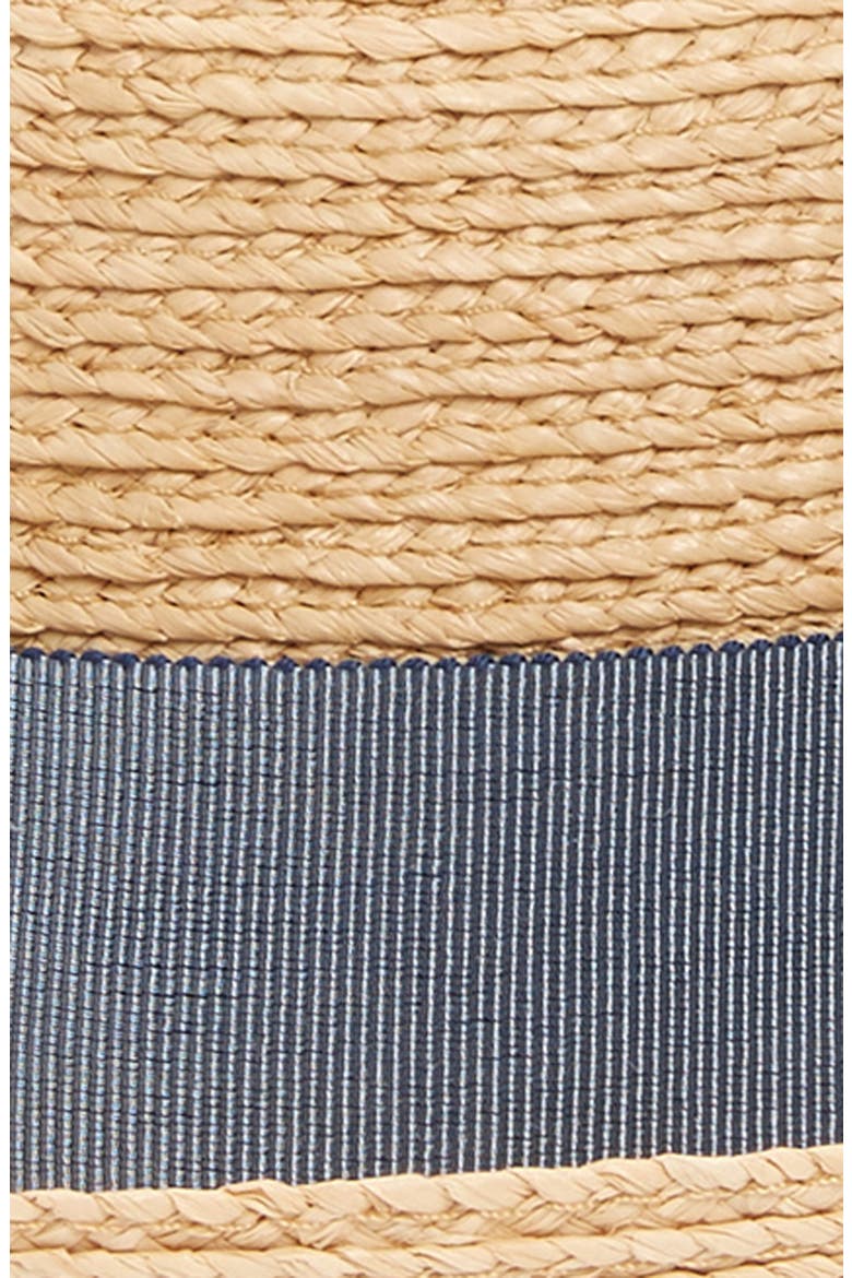 Newport Raffia Straw Hat, Alternate, color, NATURAL/ COASTAL