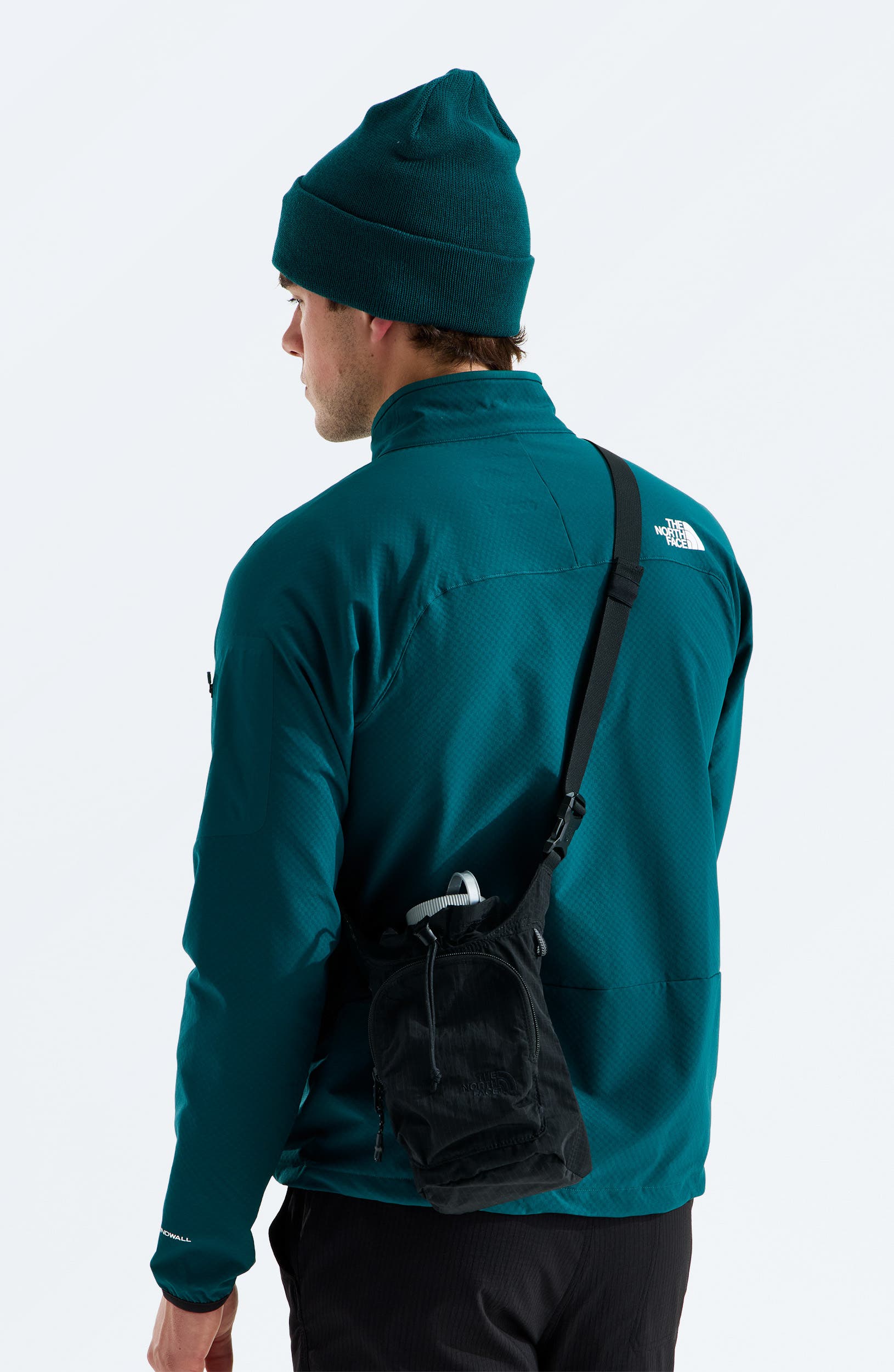 Never Stop Bucket Crossbody Bag, Alternate, color, TNF BLACK