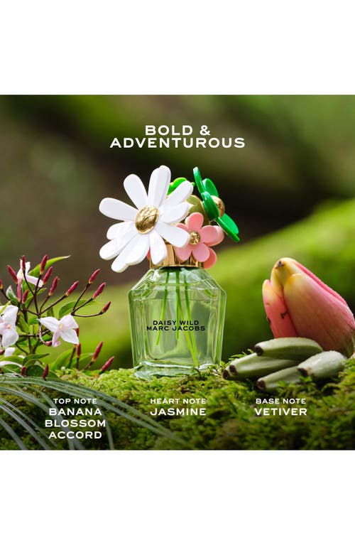 Marc Jacobs Daisy Wild Eau De Parfum $229 Value In Transparent