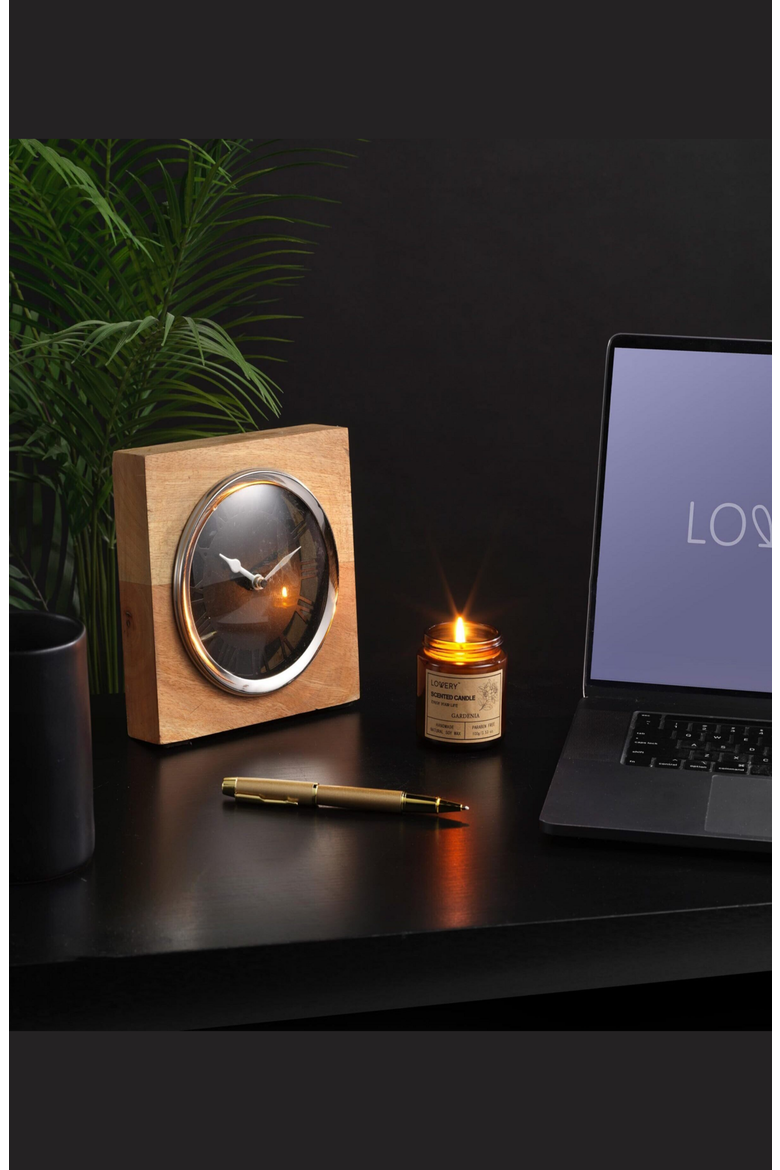 Scented Candle 6-Piece Gift Set, Alternate, color, Amber / Sandalwood
