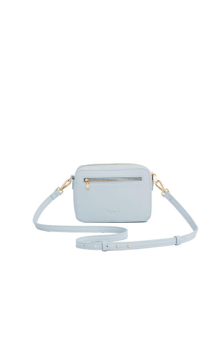 Fable England Charlotte Strawberry & Fawn Embroidered Camera Bag, Alternate, color, Light/Pastel Blue