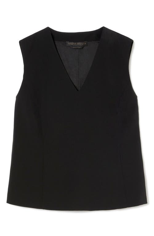 MARINA RINALDI MARINA RINALDI FAENZA V-NECK SLEEVELESS TOP
