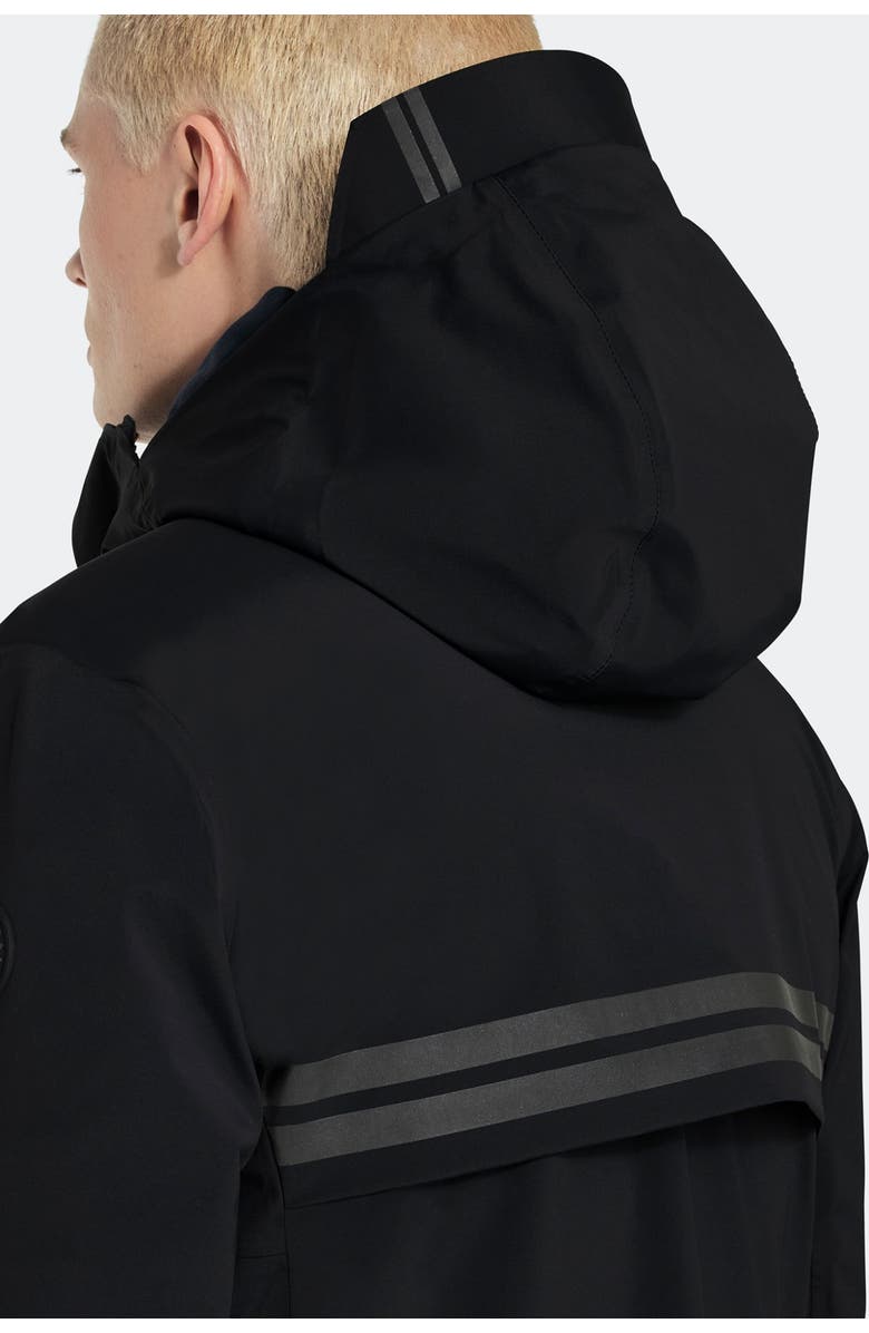 Canada Goose Nanaimo Rain Jacket Black Label, Alternate, color, 