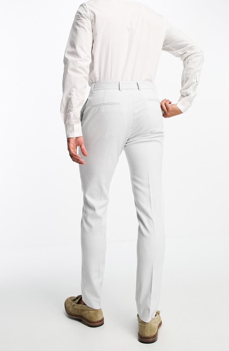 ASOS DESIGN Skinny Suit Trousers, Alternate, color,