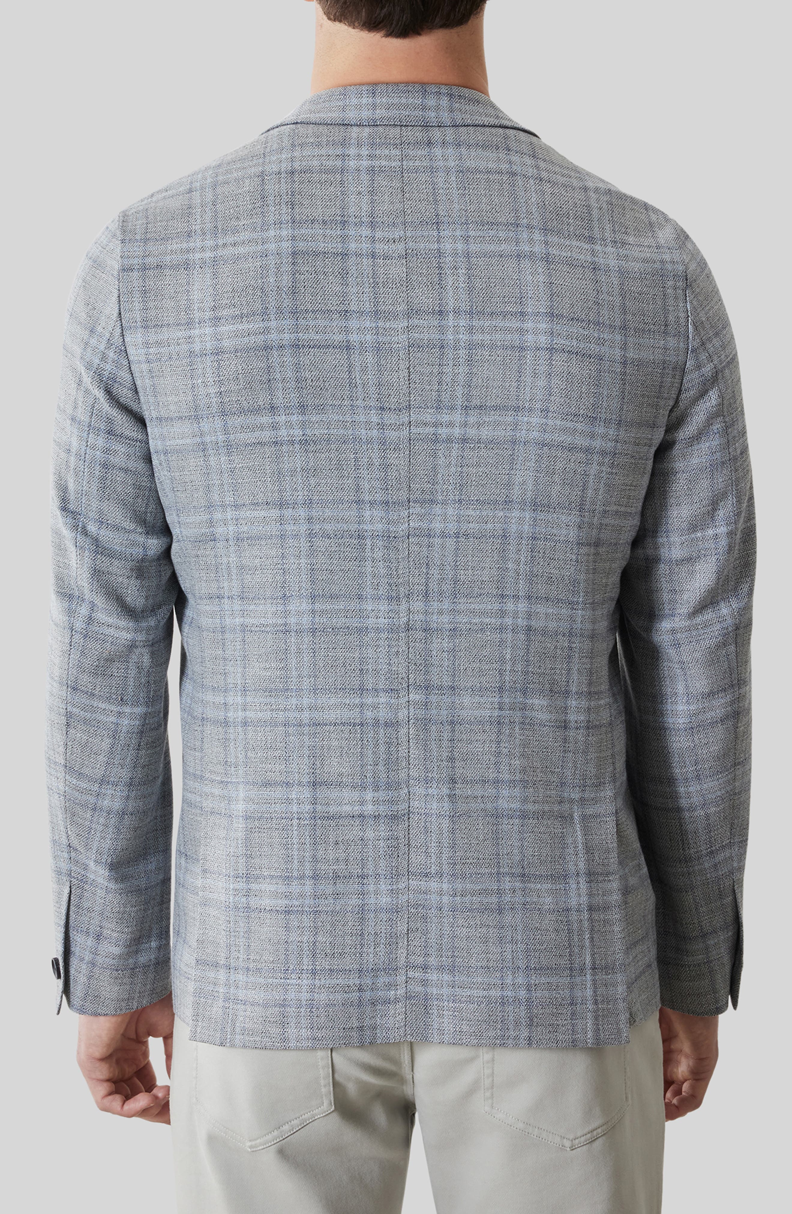 Ambrose Plaid Knit Sport Coat - image 2