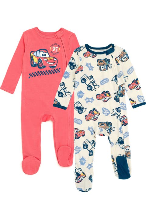 Pixar 2-Pack Footed One-Piece Sleep N' Play