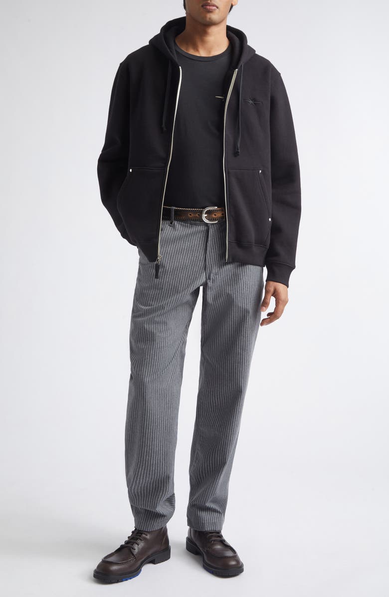 PHIPPS Studded Chinos, Alternate, color, Grey Ball Park Stripe