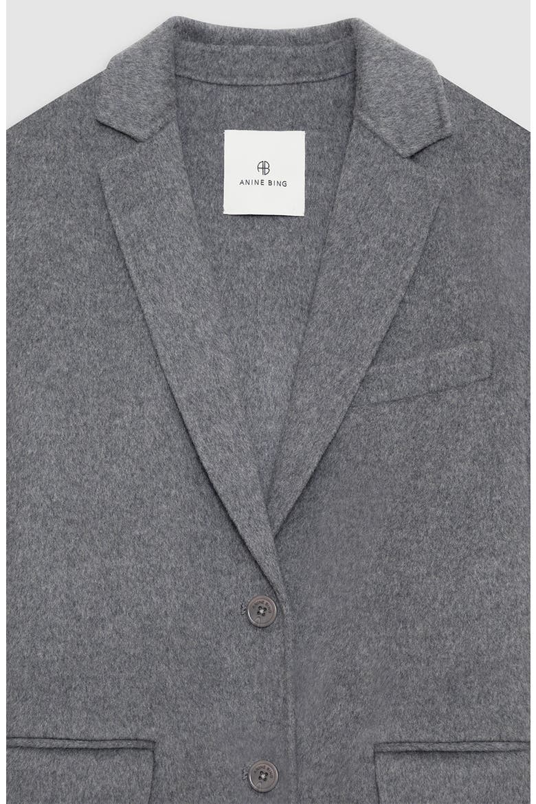 Quinn Blazer, Alternate, color, Heather Grey