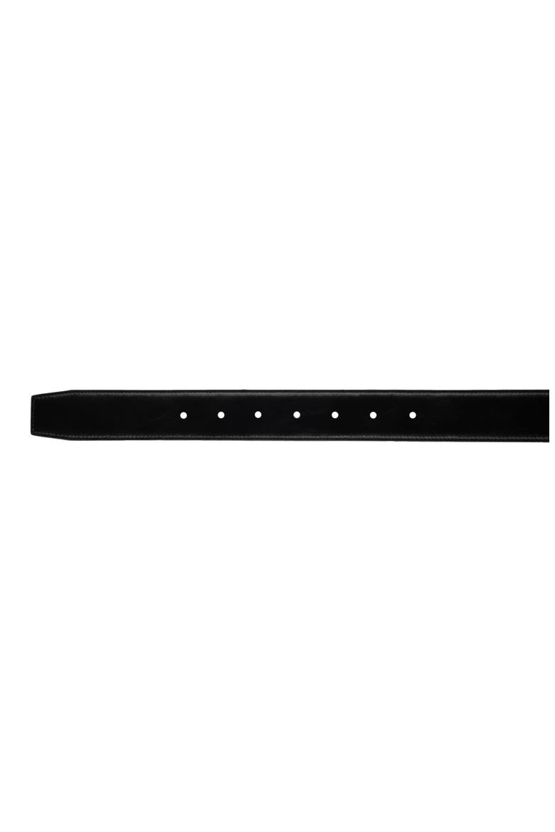 Croc Embossed to Smooth Reversible Faux Leather Belt, Alternate, color, TAN/BLACK