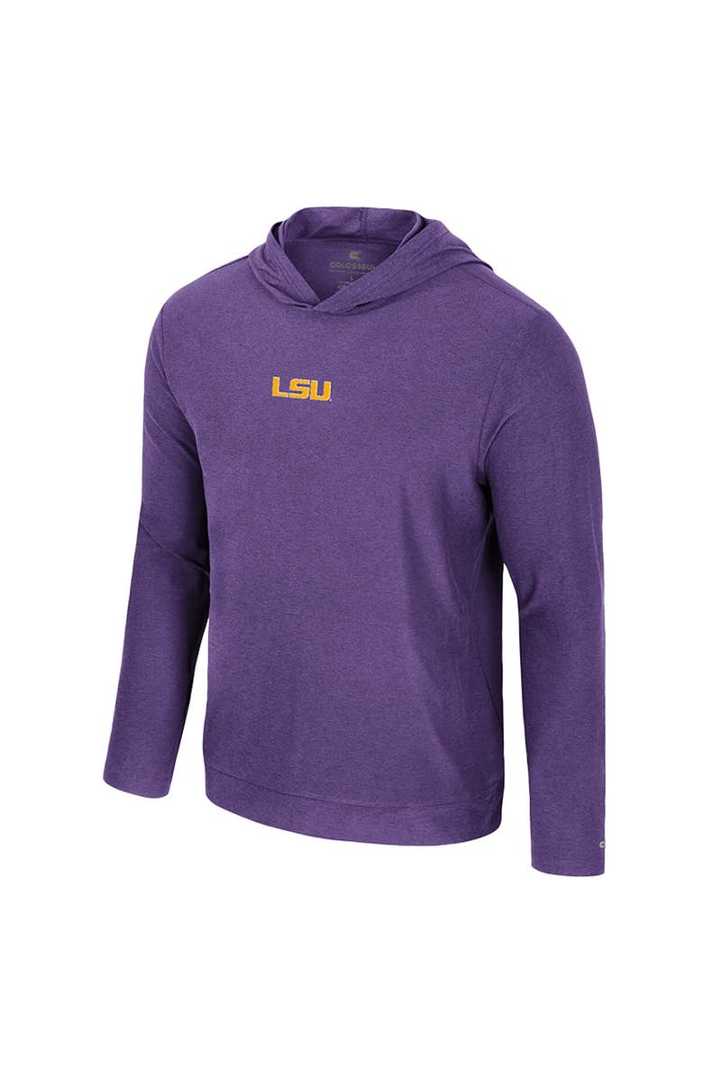 COLOSSEUM Men's Colosseum Purple LSU Tigers Long Sleeve T-Shirt Hoodie, Alternate, color, 