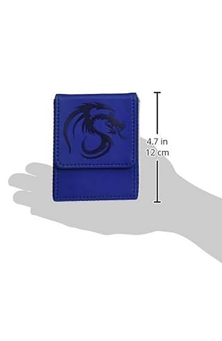 BCW Padded Leatherette Deck Case Lx Blue, Alternate, color, Multicolored