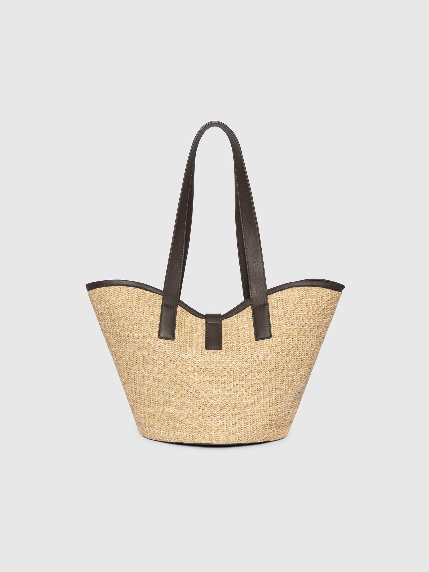 Emera Raffia Tote Bag, Alternate, color, Natural