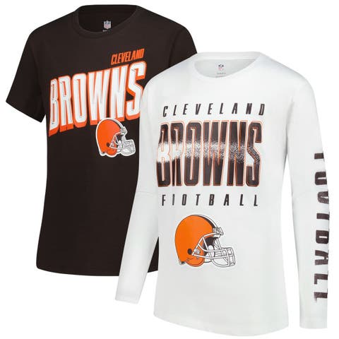 Youth Outerstuff Cleveland Browns The Mix Combo T-Shirt Set