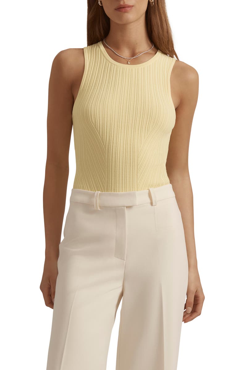 Favorite Daughter The Kennedy Rib Tank, Main, color, Blondie