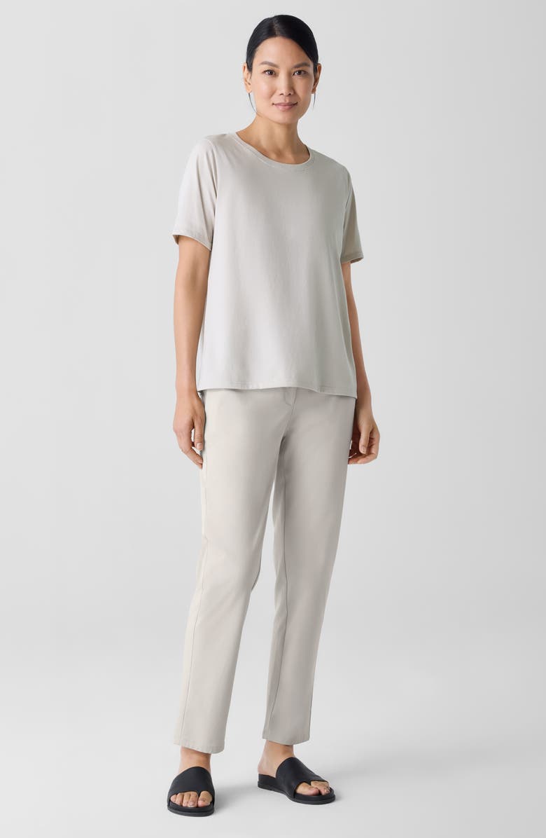 Eileen Fisher Crewneck Organic Cotton T-Shirt, Alternate, color, 