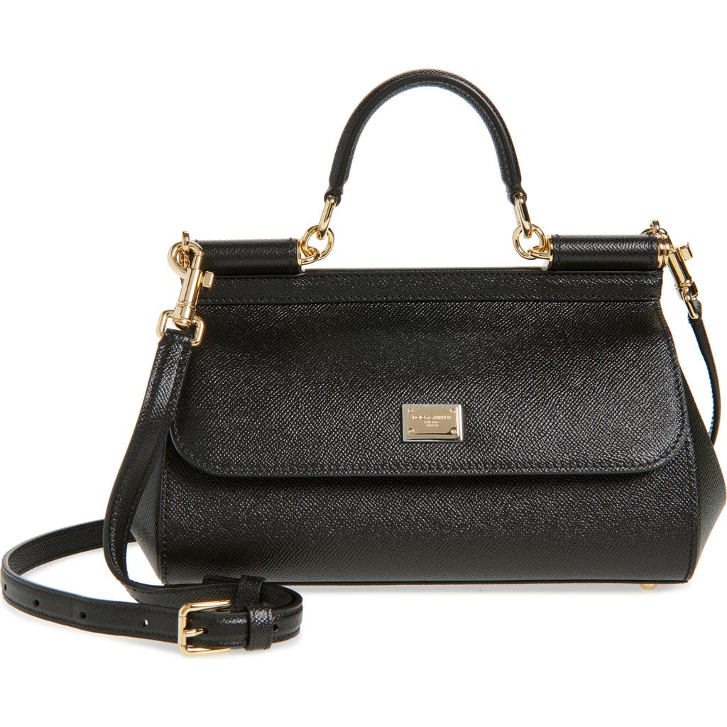 Dolce & Gabbana Dolce&gabbana Medium Sicily Leather Top Handle Bag
