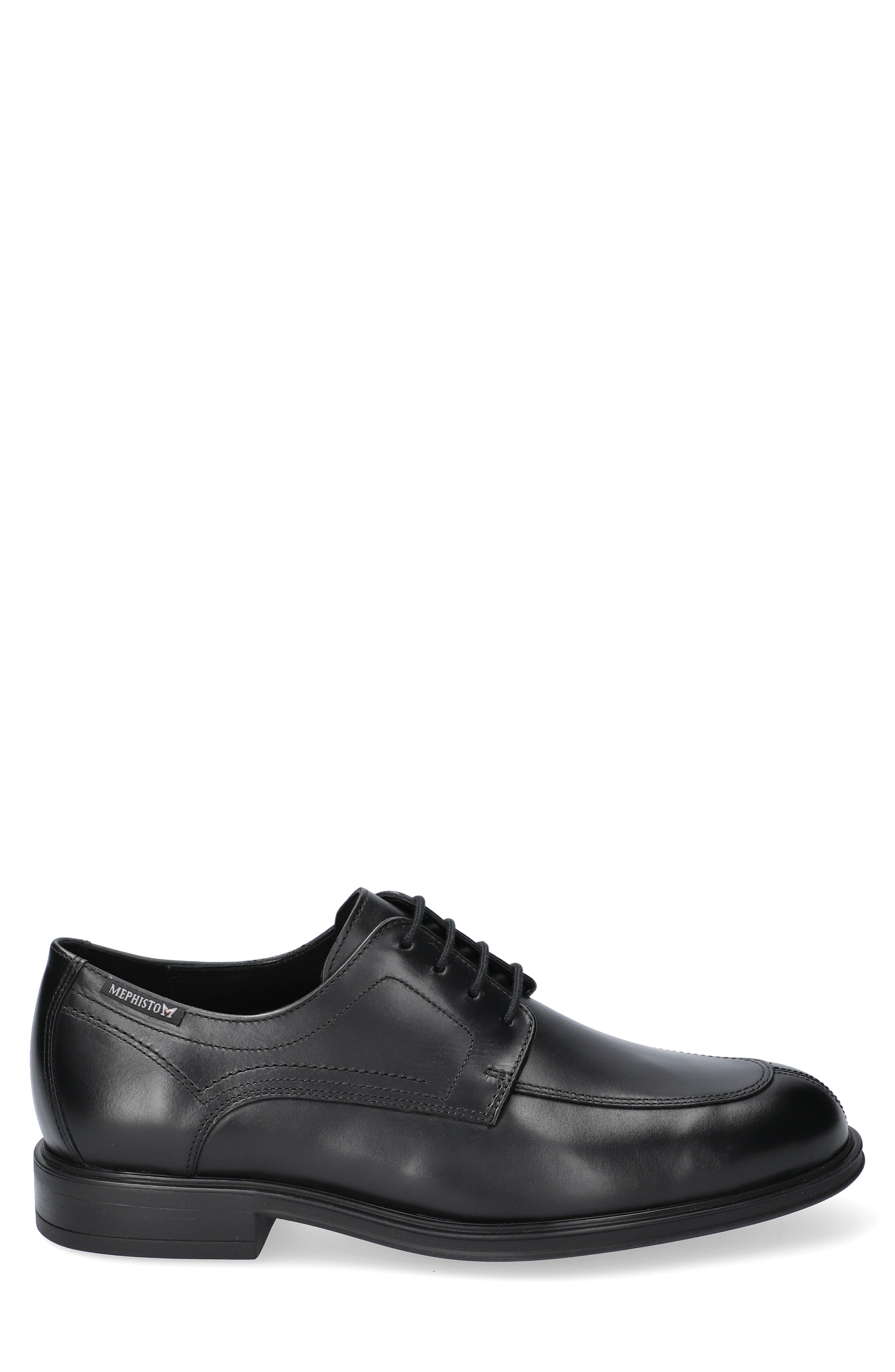 Mephisto Korey Apron Toe Derby, Alternate, color, Black
