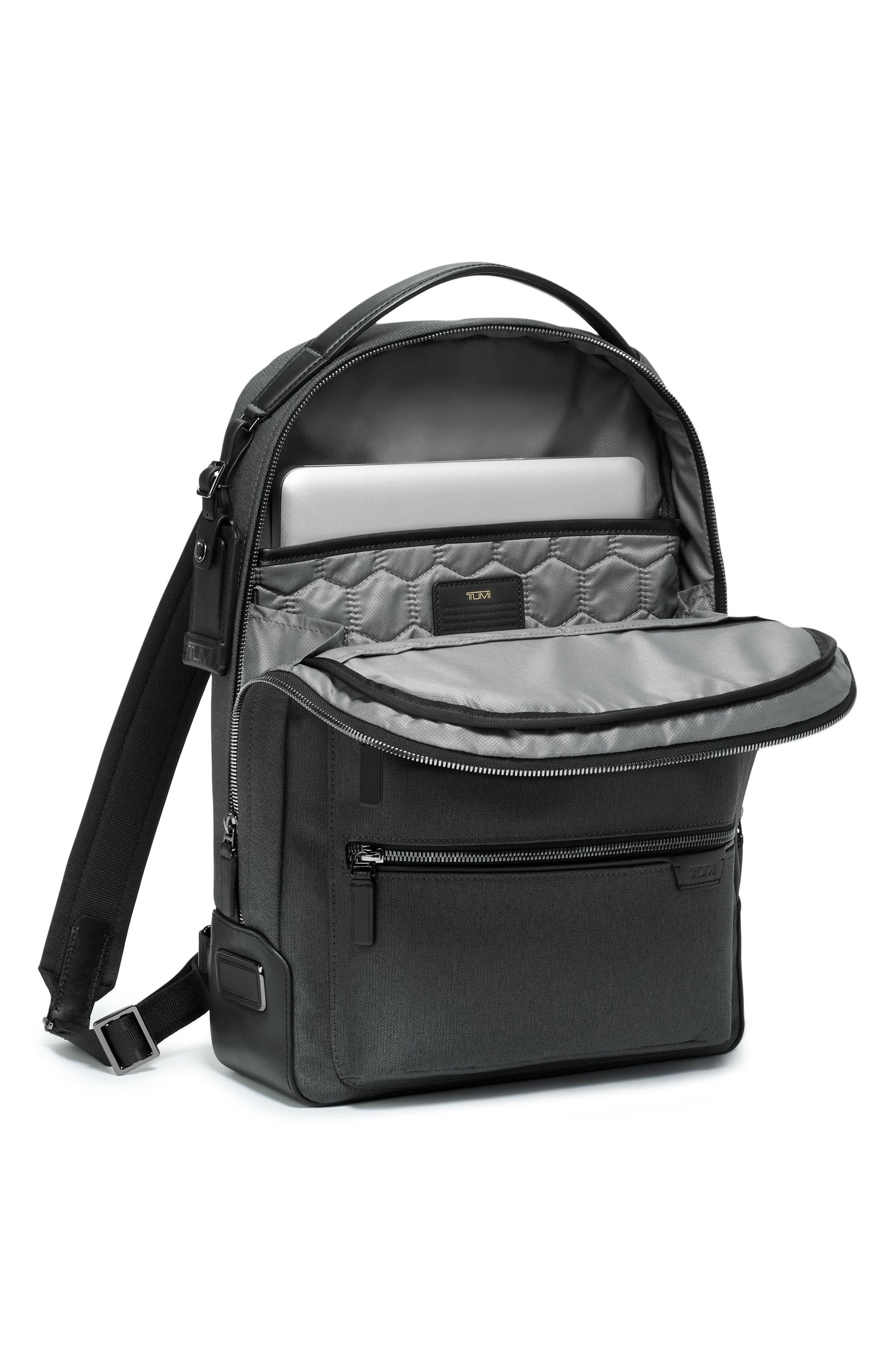 TUMI Bradner Nylon Tricot Laptop Backpack, Alternate, color, 