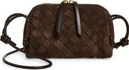 Bottega Veneta Concert Intrecciato Suede Crossbody Pouch