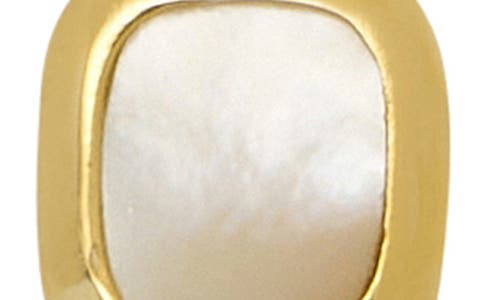 Estella Bartlett Mother-of-pearl Tablet Pendant Necklace In Gold