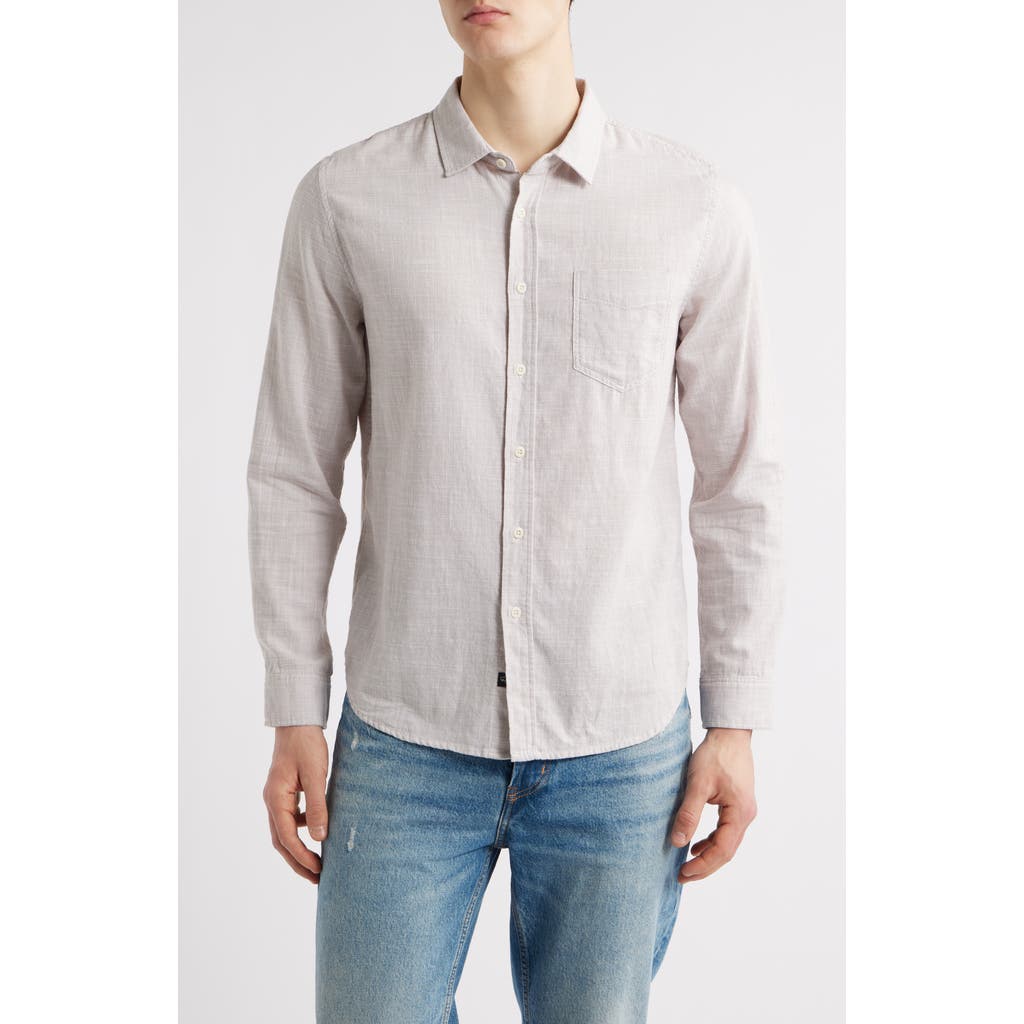 Rails Wyatt Slub Cotton Button-up Shirt