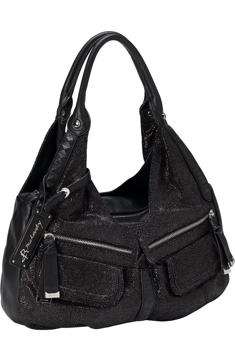 B. Makowsky 'Stanton' Leather Satchel, Main, color,