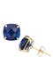 Yellow Gold/ Blue Garnet