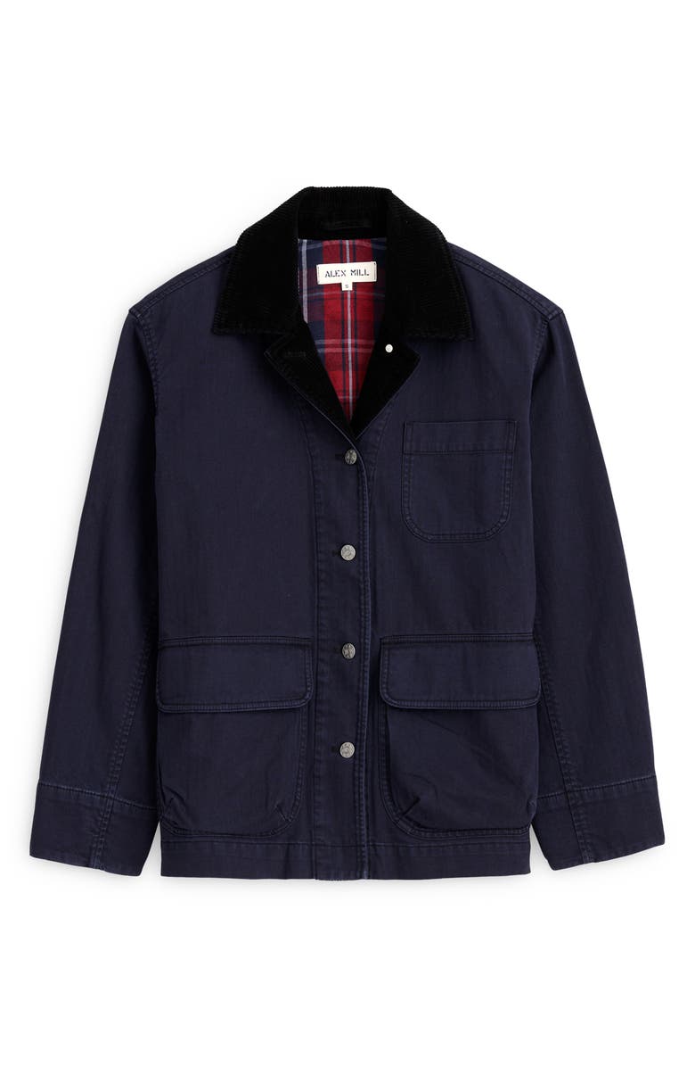 Alex Mill Mel Corduroy Collar Jacket, Alternate, color, 