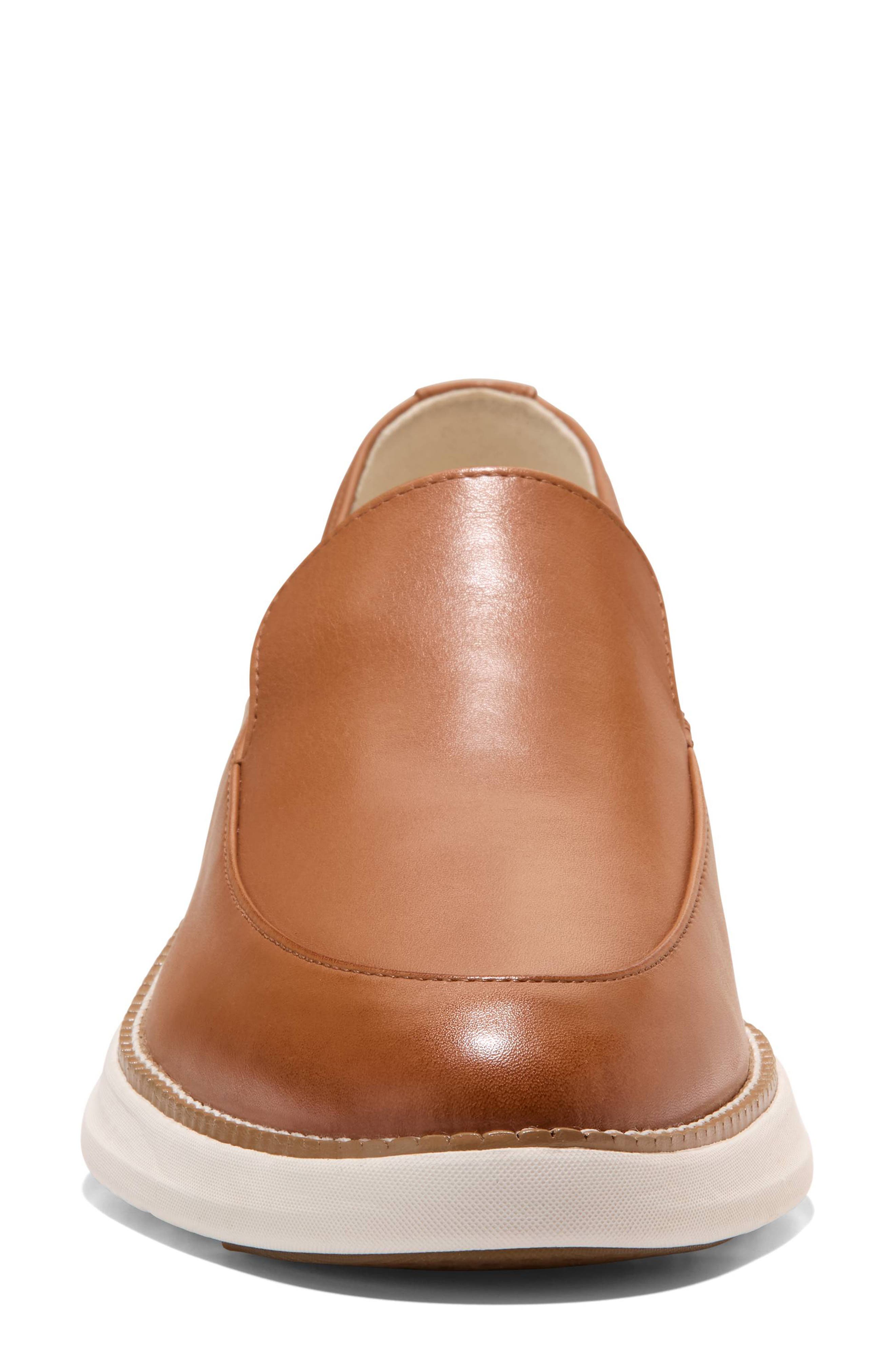 Grand Shadowlite Loafer, Alternate, color, DARK CARAMEL LEATHER