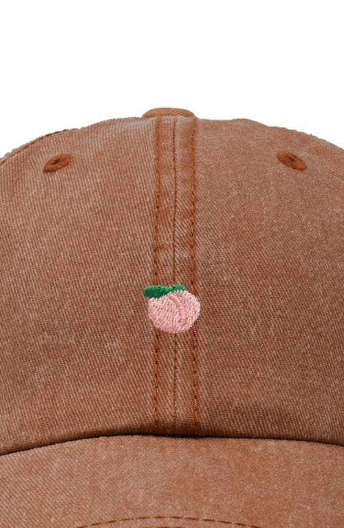 Dalix Lil Peach Dad Cap In Orange