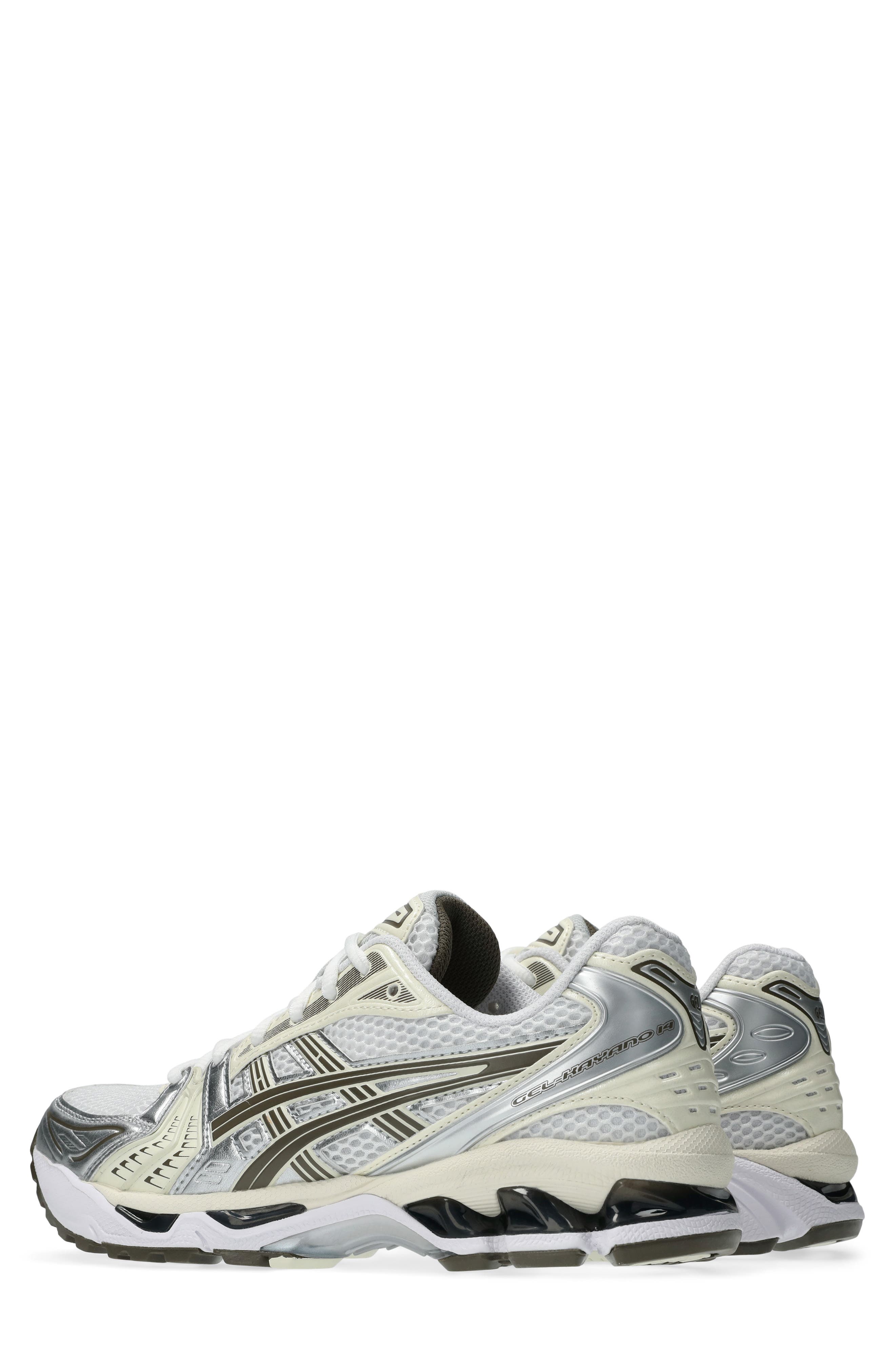 ASICS<sup>®</sup> Gender Inclusive GEL-KAYANO<sup>®</sup> 14 Sneaker, Alternate, color, White/ Ivory