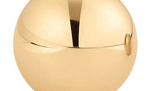 Made By Mary Sol Button Stud Earrings In Gold