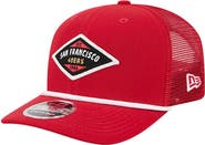 New Era Men's New Era Scarlet San Francisco 49ers Team 9SEVENTY Adjustable Hat