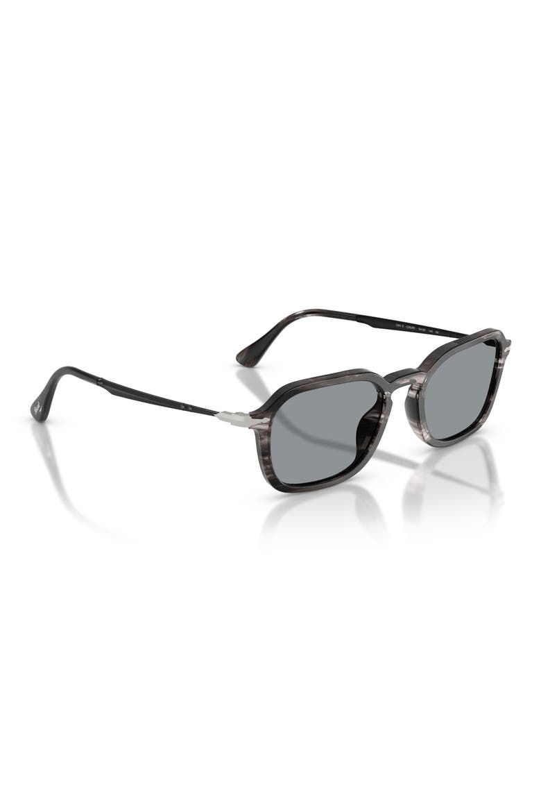 54mm Phantos Sunglasses, Alternate, color, STRIPED BLACK AND GREY / BLUE