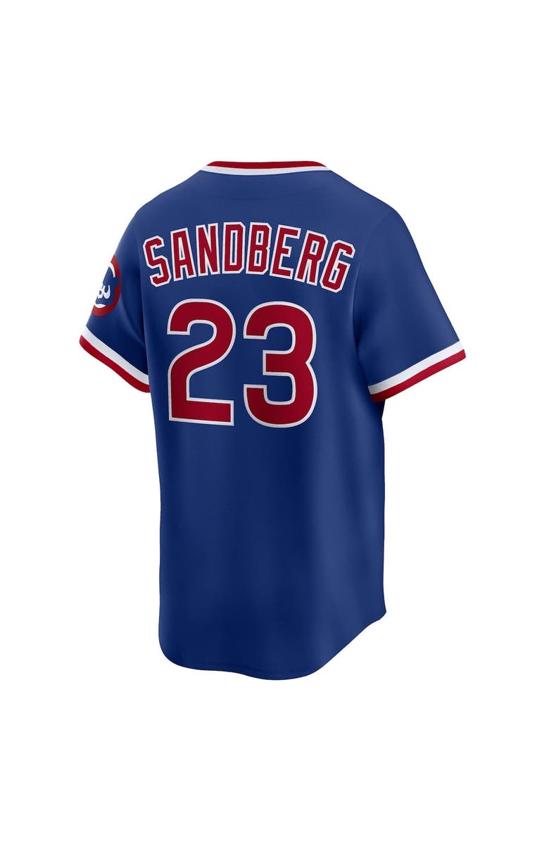 Nike Men's Nike Ryne Sandberg Royal Chicago Cubs Throwback Cooperstown Collection Limited Jersey, Alternate, color, 