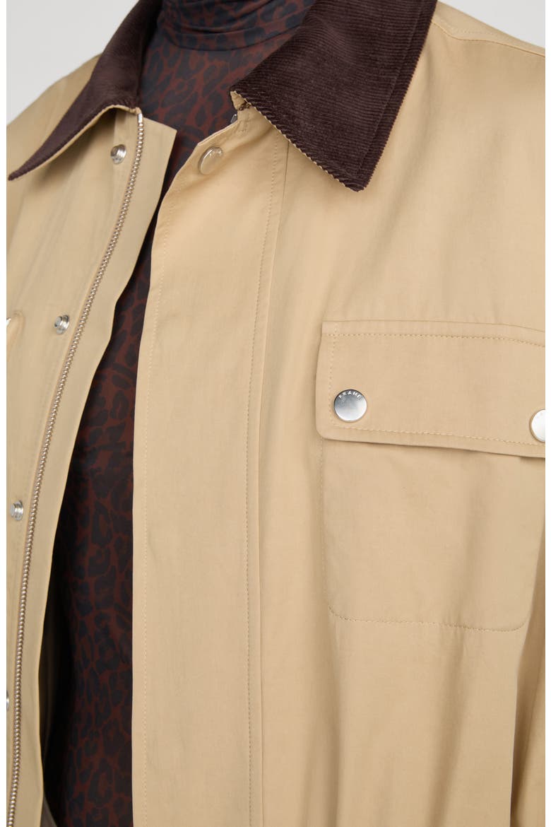 Twill Safari Jacket, Alternate, color, KHAKI