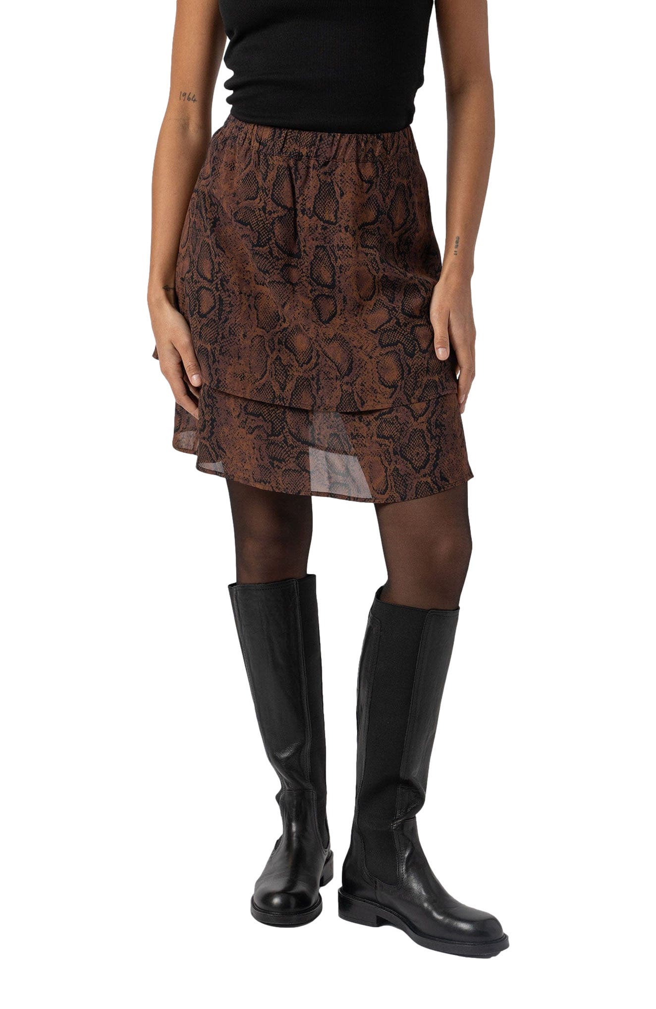 Etta Mini Layered Skirt - image 4