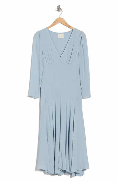 Reformation Maureen Long Sleeve Midi Dress