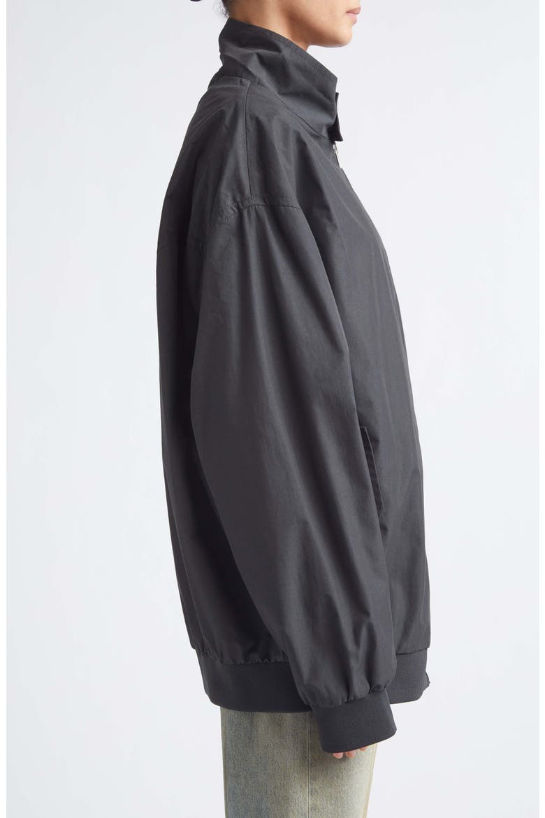 Cotton & Nylon Sports Jacket, Alternate, color, ANTHRACITE GREY