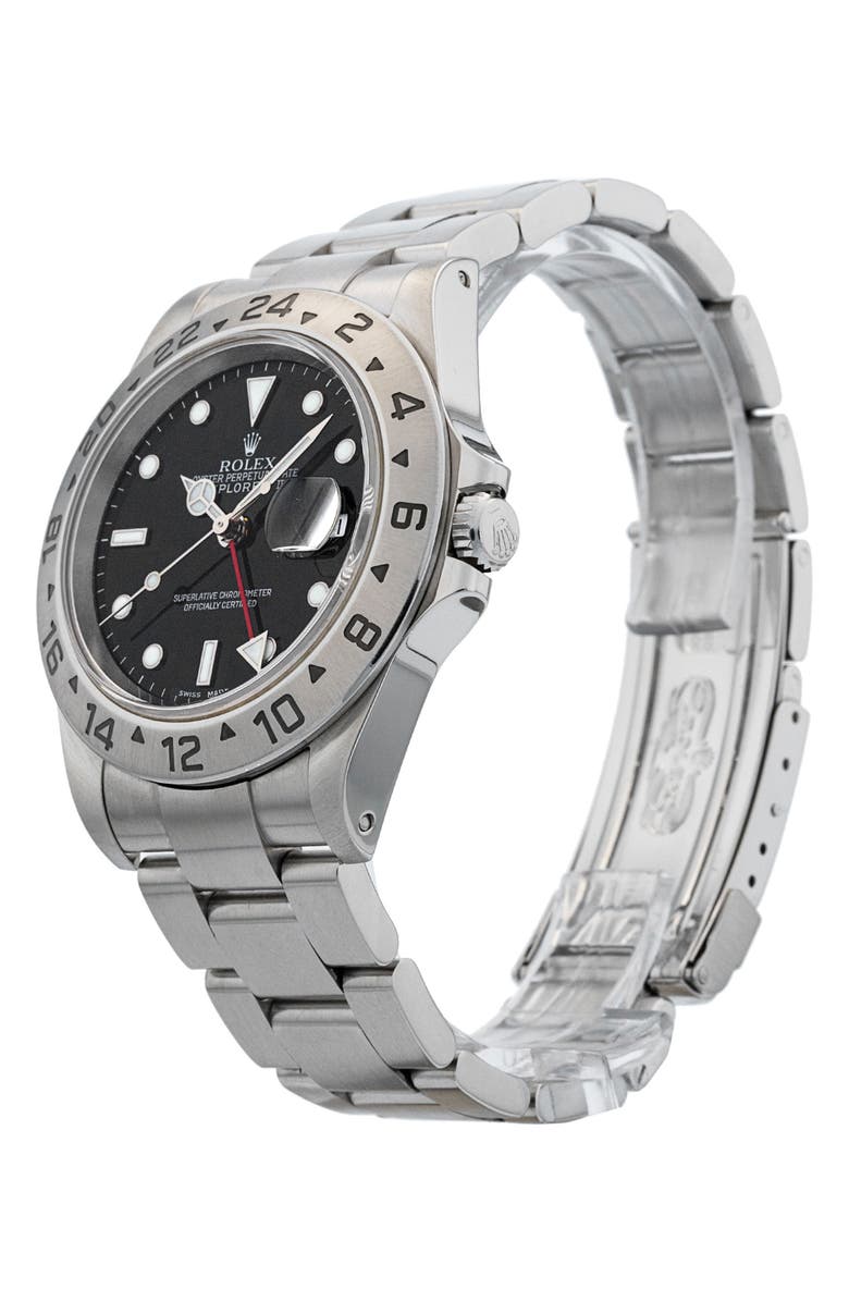 Watchfinder & Co. Rolex Preowned Explorer II Bracelet Watch, 40mm, Alternate, color,
