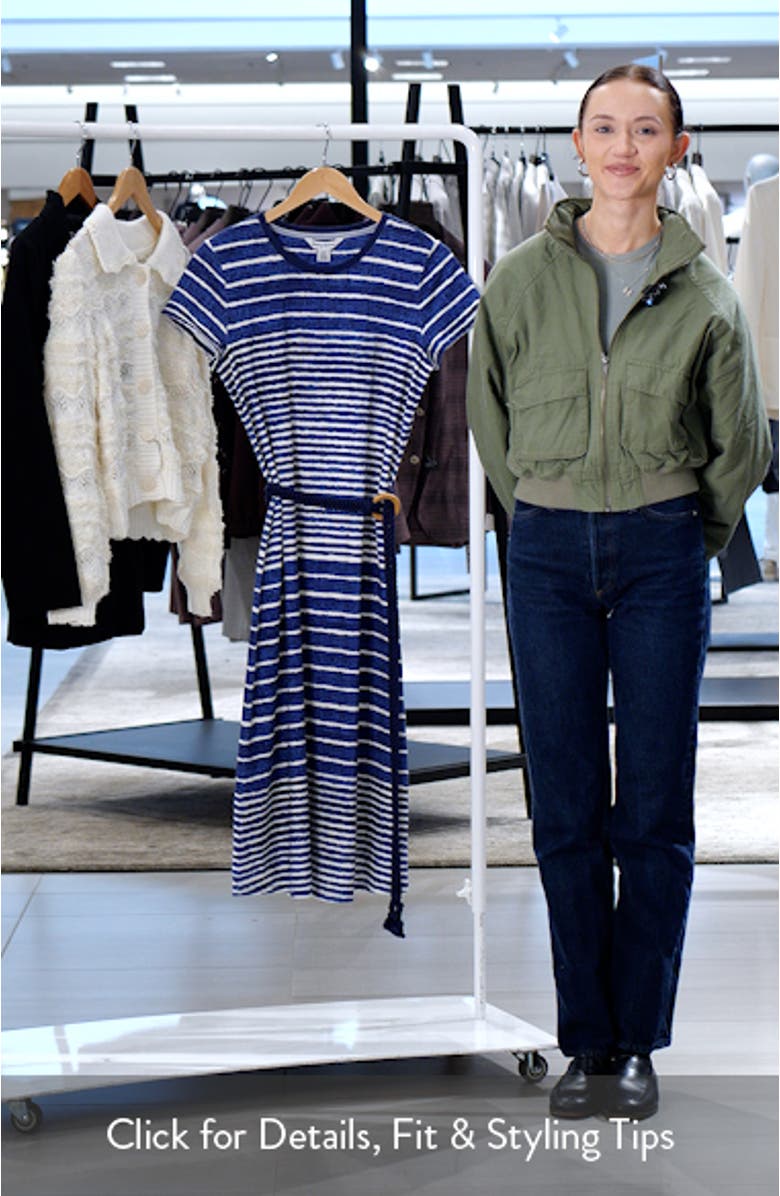 Coastal Chalet Belted Midi Dress, sales video thumbnail