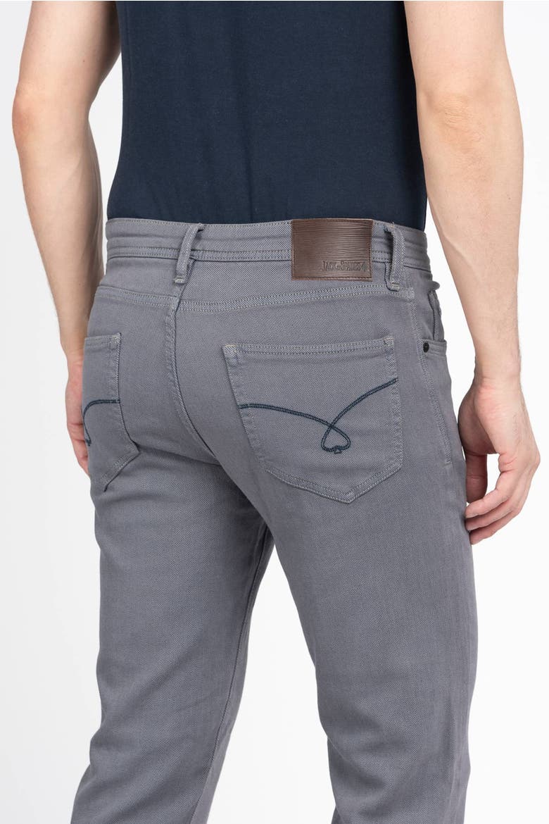 Jack Fit Five Pocket Jeans, Alternate, color, Blue Grey